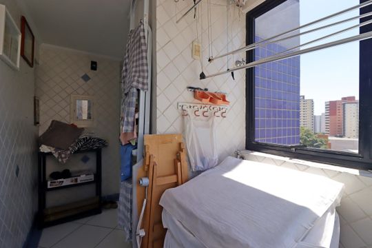 Área de Serviço de apartamento à venda com 2 quartos, 99m² em Jardim Bela Vista, Santo André