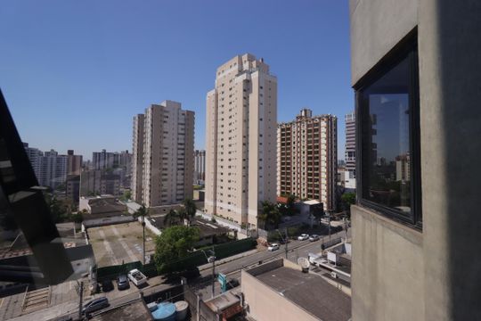 Vista da Área de Serviço de apartamento à venda com 2 quartos, 99m² em Jardim Bela Vista, Santo André