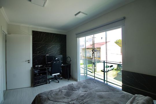 Suíte 2 de casa de condomínio para alugar com 3 quartos, 150m² em Cachoeira, Curitiba
