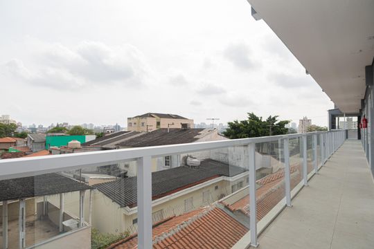 Área comum - Hall dos Apartamentos de kitnet/studio para alugar com 1 quarto, 25m² em Parque Jabaquara, São Paulo