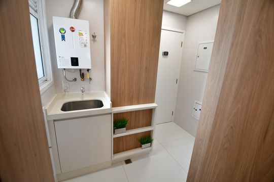 Área de Serviço de apartamento à venda com 2 quartos, 108m² em Taquaral, Campinas