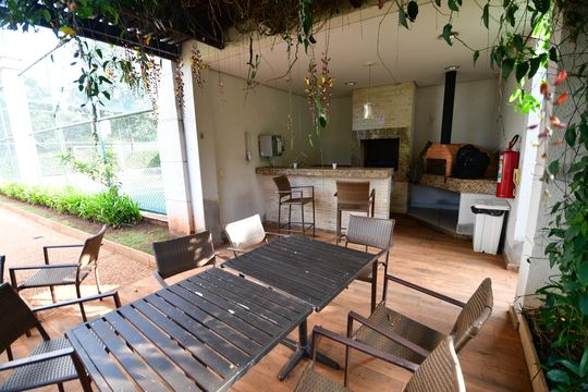 Área comum - Churrasqueira de apartamento à venda com 2 quartos, 108m² em Taquaral, Campinas