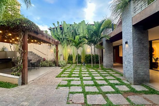 Jardim de casa à venda com 4 quartos, 377m² em Liberdade, Belo Horizonte