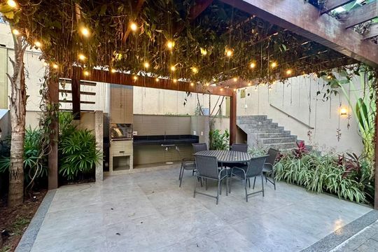 Espaço Gourmet de casa à venda com 4 quartos, 377m² em Liberdade, Belo Horizonte