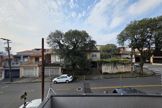 Vista da Sacada de apartamento à venda com 2 quartos, 53m² em Parque Novo Oratório, Santo André