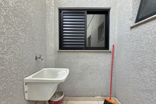 Área de Serviço de apartamento à venda com 2 quartos, 53m² em Parque Novo Oratório, Santo André