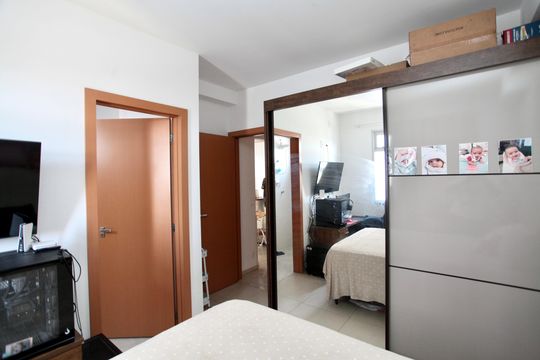 Quarto Suíte de apartamento à venda com 3 quartos, 159m² em Fonte Grande, Contagem