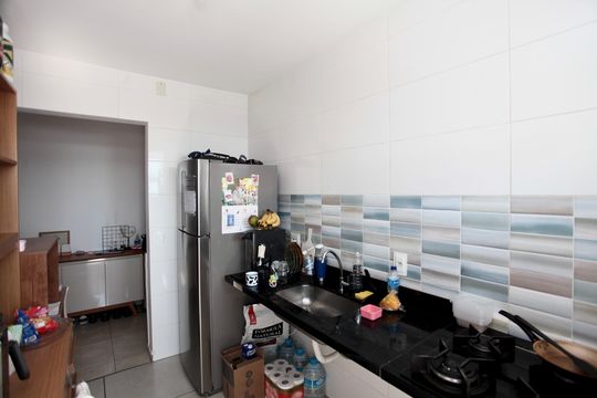 Cozinha e Área de Serviço de apartamento à venda com 3 quartos, 159m² em Fonte Grande, Contagem