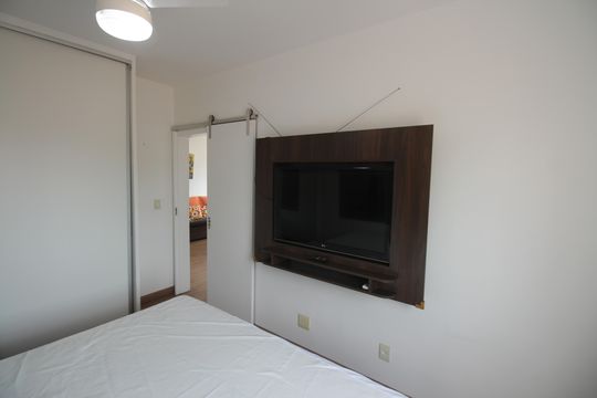 Quarto 2 de apartamento para alugar com 2 quartos, 90m² em Campo Grande, Santos