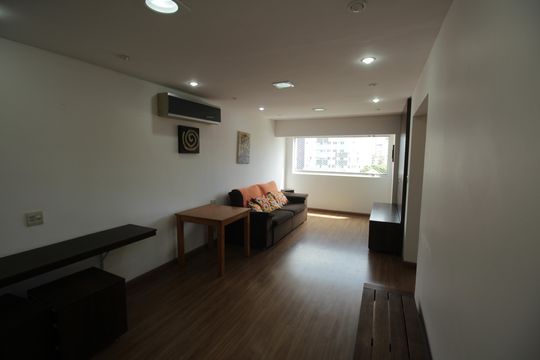 Sala de apartamento para alugar com 2 quartos, 90m² em Campo Grande, Santos