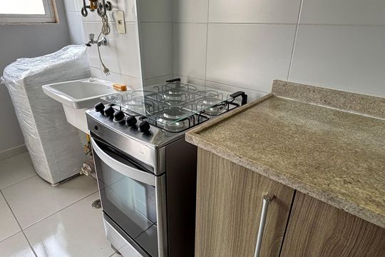 Cozinha de apartamento para alugar com 2 quartos, 55m² em Vila da Saúde, São Paulo