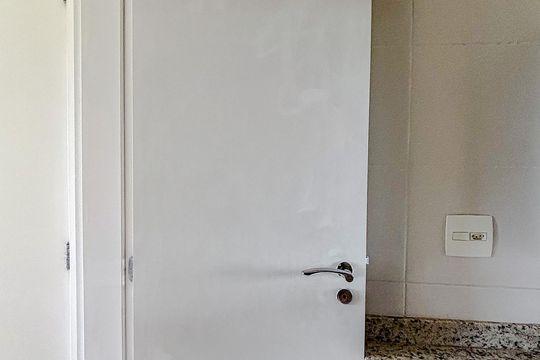 Banheiro da Suíte de apartamento à venda com 1 quarto, 45m² em Vila Gomes Cardim, São Paulo