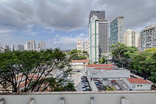 Vista da Varanda de apartamento à venda com 1 quarto, 45m² em Vila Gomes Cardim, São Paulo