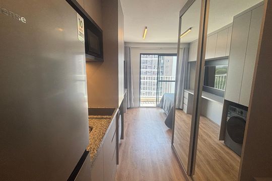 Apartamento para alugar com 1 quarto, 26m² em Santo Amaro, São Paulo