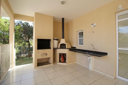 Área comum de apartamento para alugar com 2 quartos, 55m² em Jardim Magnolia, Sorocaba
