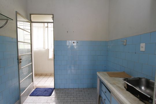 Cozinha de apartamento à venda com 3 quartos, 80m² em Jardim America, Belo Horizonte