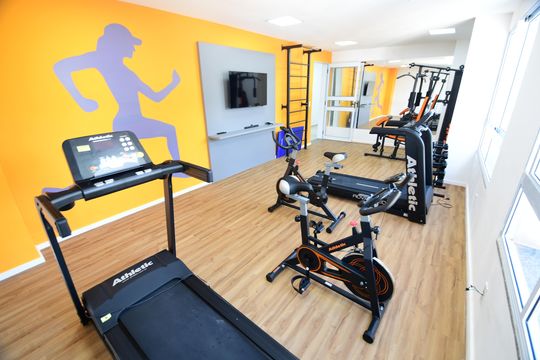 Área comum - Academia de apartamento à venda com 2 quartos, 43m² em Jardim Flamboyant, Campinas