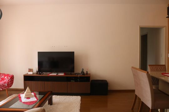 Sala de apartamento para alugar com 3 quartos, 132m² em Pompeia, São Paulo
