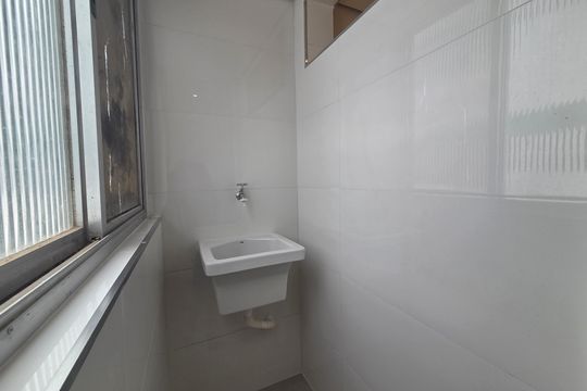 Área de Serviço de apartamento para alugar com 1 quarto, 40m² em Boqueirão, Praia Grande