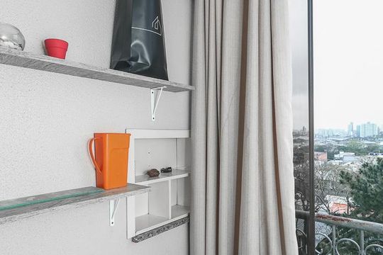 Varanda da Sala de apartamento à venda com 3 quartos, 65m² em Sarandi, Porto Alegre