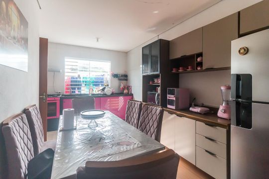 Cozinha de casa de condomínio para alugar com 2 quartos, 60m² em Vila Sao Paulo, Mogi das Cruzes