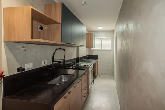 Cozinha de apartamento para alugar com 2 quartos, 67m² em Vila Clementino, São Paulo