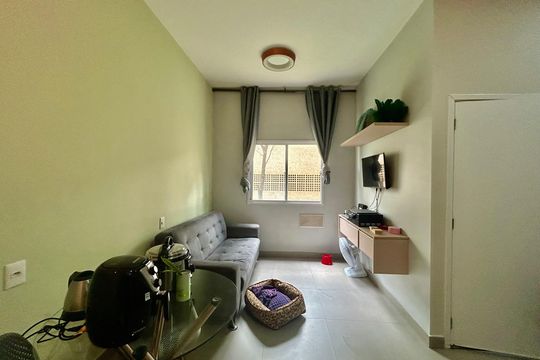 Sala/Cozinha de apartamento para alugar com 1 quarto, 40m² em Belenzinho, São Paulo