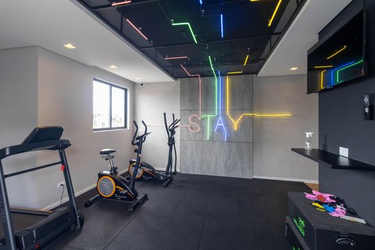 Área comum - Academia de apartamento à venda com 2 quartos, 68m² em Tingui, Curitiba