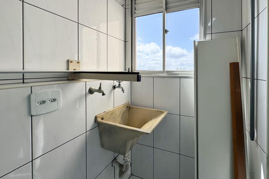 Área de Serviço de apartamento à venda com 2 quartos, 50m² em Jardim Colonial, São Bernardo do Campo