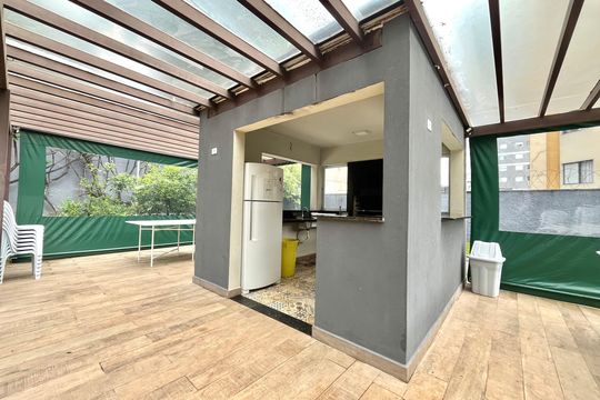 Área comum - Churrasqueira de apartamento à venda com 3 quartos, 95m² em Vila Paulista, São Paulo