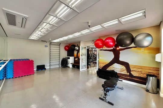 Área comum - Academia de apartamento à venda com 3 quartos, 123m² em Tamboré, Santana de Parnaíba