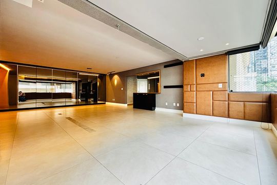 Sala de apartamento à venda com 3 quartos, 180m² em Alphaville Industrial, Barueri