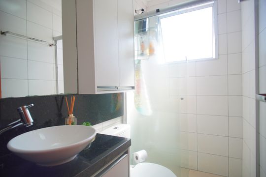 Banheiro de apartamento para alugar com 2 quartos, 160m² em Feitoria, São Leopoldo