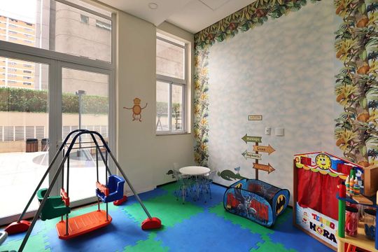 Área comum - Brinquedoteca de apartamento para alugar com 2 quartos, 76m² em Jardim, Santo André