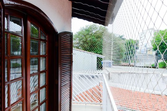 Varanda do Quarto 4 - Suíte de casa à venda com 4 quartos, 348m² em Jardim Vila Galvao, Guarulhos