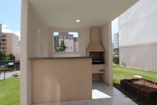 Área comum - Churrasqueira de apartamento para alugar com 2 quartos, 34m² em Parque São Lourenço, São Paulo