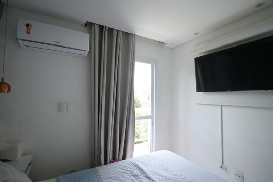 Quarto Suíte de apartamento para alugar com 2 quartos, 110m² em Vila Guiomar, Santo André