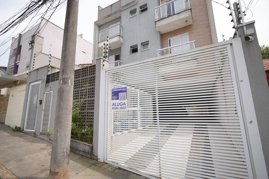 Fachada do Prédio de apartamento para alugar com 2 quartos, 110m² em Vila Guiomar, Santo André