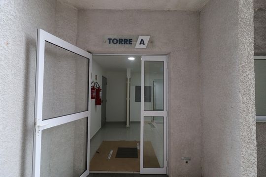 Fachada da entrada de apartamento para alugar com 2 quartos, 37m² em Vila Gea, São Paulo