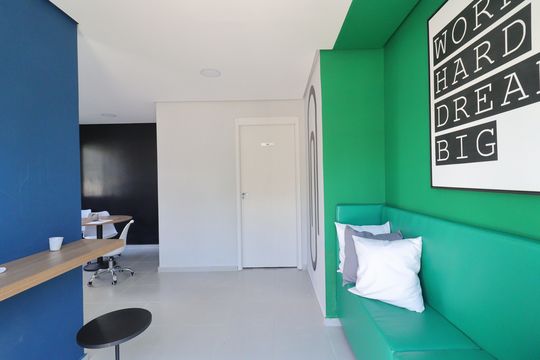 Área comum - CoWorking de apartamento para alugar com 2 quartos, 37m² em Vila Gea, São Paulo