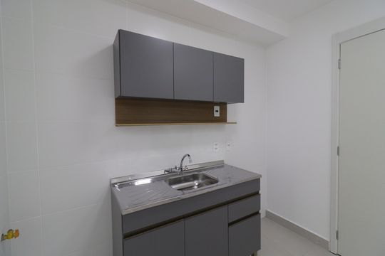 Cozinha de apartamento para alugar com 2 quartos, 37m² em Vila Gea, São Paulo