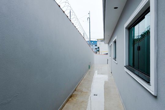 Área de Serviço de casa à venda com 2 quartos, 64m² em Parque Santo Antonio, Guarulhos