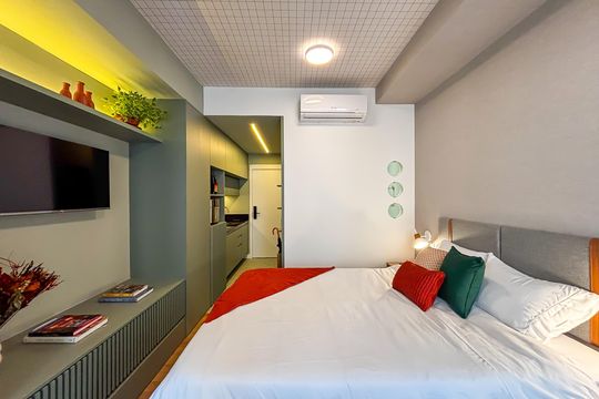 Kitnet/Studio para alugar com 1 quarto, 27m² em Jardim Paulista, São Paulo