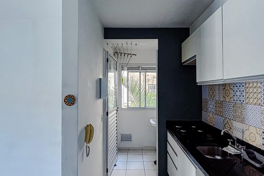 Cozinha de apartamento à venda com 3 quartos, 68m² em Guaiauna, São Paulo