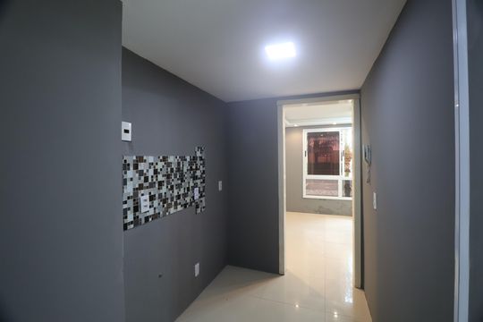 Cozinha de apartamento à venda com 3 quartos, 48m² em Mato Grande, Canoas