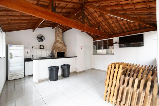 Área comum - Churrasqueira de apartamento à venda com 2 quartos, 49m² em Parque Jabaquara, São Paulo