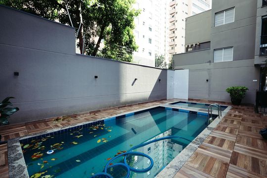 Piscina de apartamento para alugar com 1 quarto, 47m² em Vila Mariana, São Paulo
