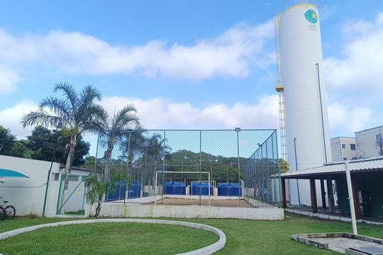 AREA COMUM de apartamento para alugar com 2 quartos, 55m² em Mariléa Chácara, Rio das Ostras