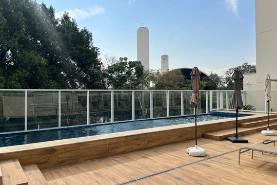 Área comum - Piscina de apartamento para alugar com 2 quartos, 65m² em Barra Funda, São Paulo