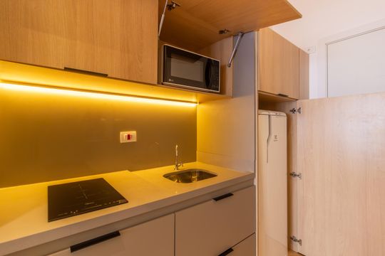 Kitnet/Studio de kitnet/studio para alugar com 1 quarto, 21m² em Cerqueira César, São Paulo